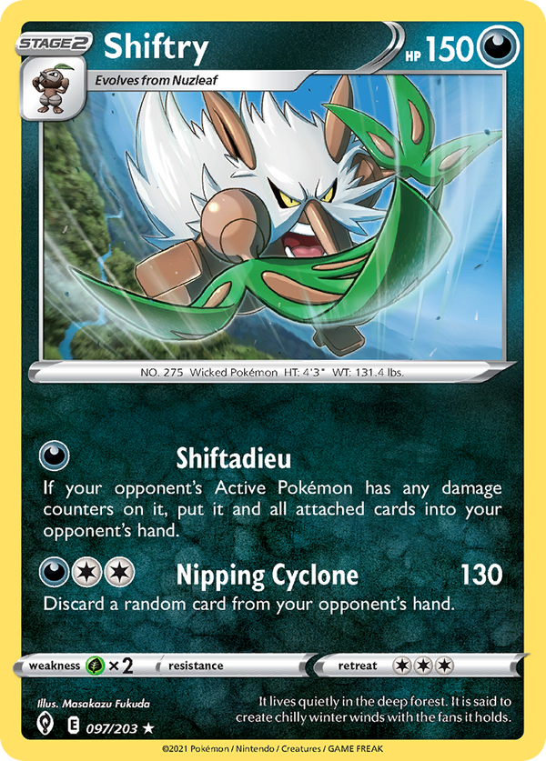 Shiftry - Evolving Skies SET-97