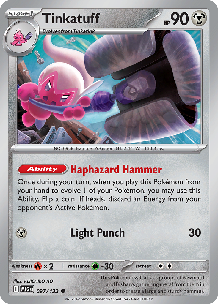 Tinkatuff - Mega Evolution SET-97