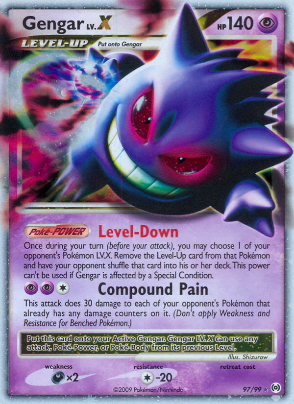 Gengar LV.X - Arceus SET-97