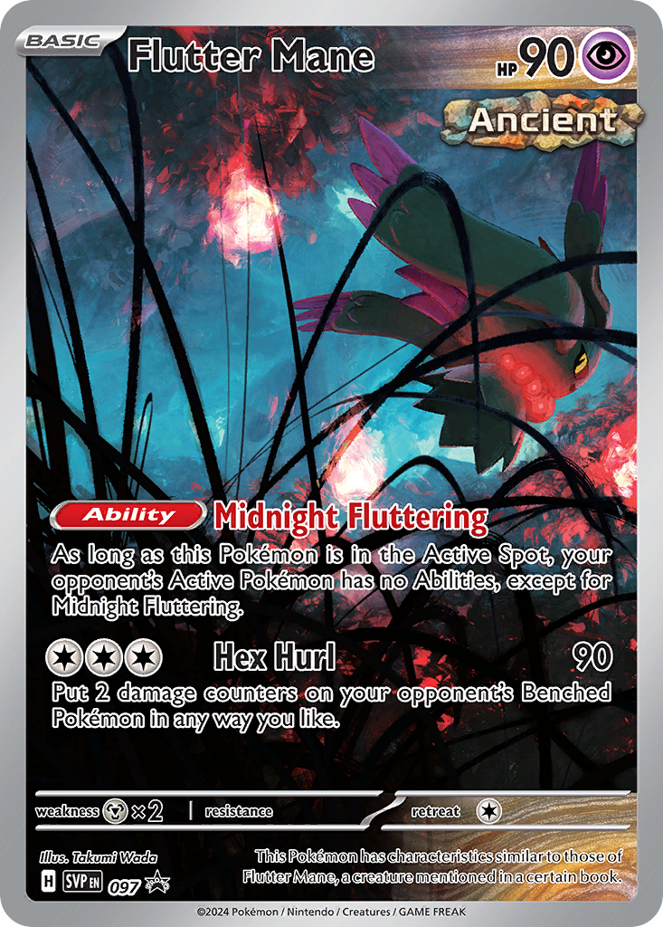 Flutter Mane - Scarlet & Violet Black Star Promos SET-97