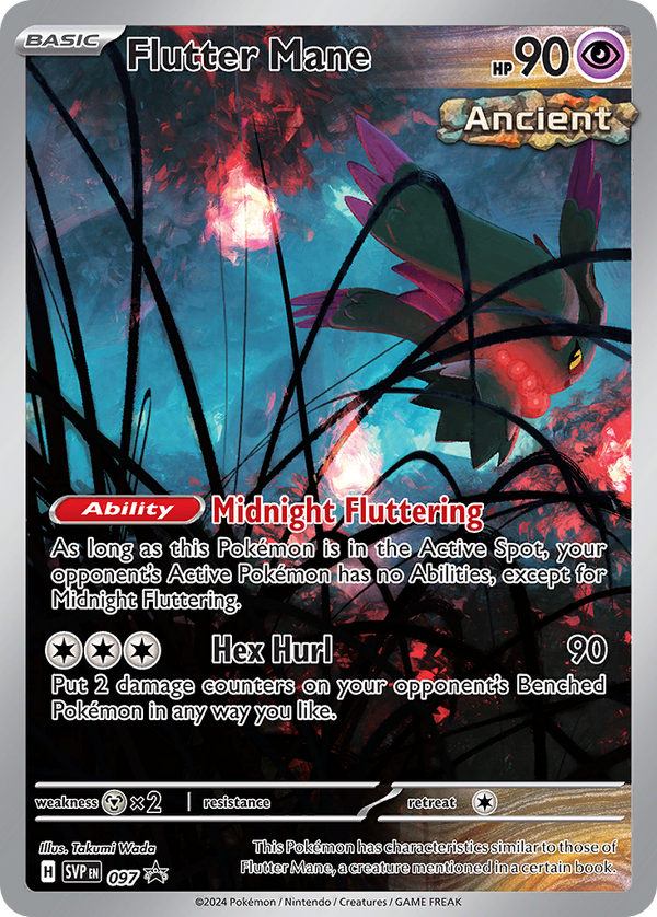Flutter Mane - Scarlet & Violet Black Star Promos SET-97
