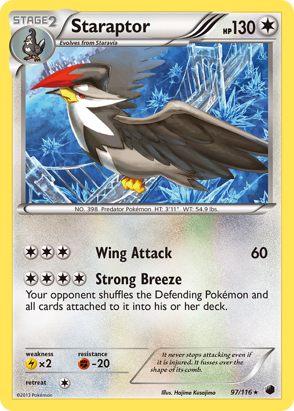 Staraptor - Plasma Freeze SET-97