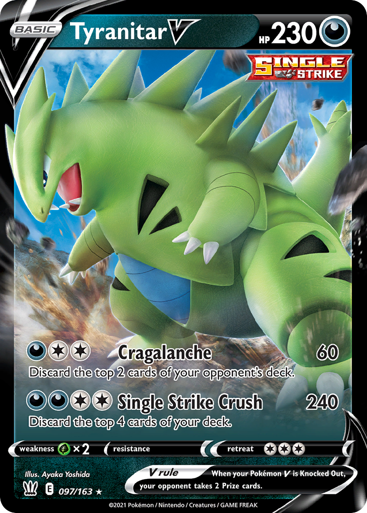 Tyranitar V - Battle Styles SET-97