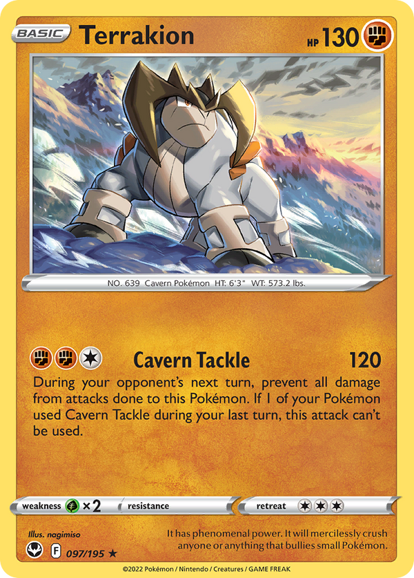 Terrakion - Silver Tempest SET-97