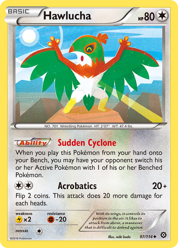 Hawlucha - Steam Siege SET-97