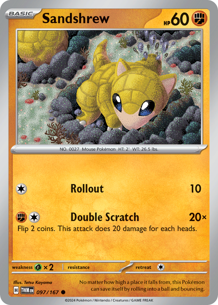 Sandshrew - Twilight Masquerade SET-97