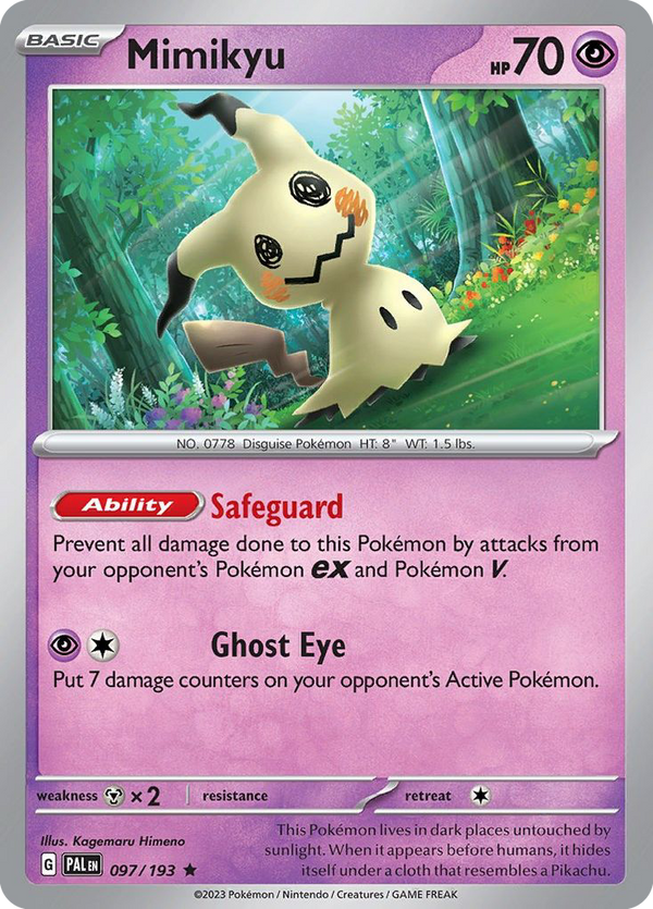 Mimikyu - Paldea Evolved SET-97