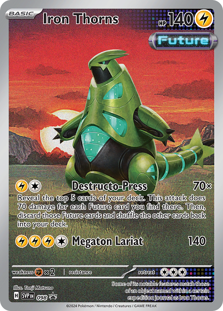 Iron Thorns - Scarlet & Violet Black Star Promos SET-98