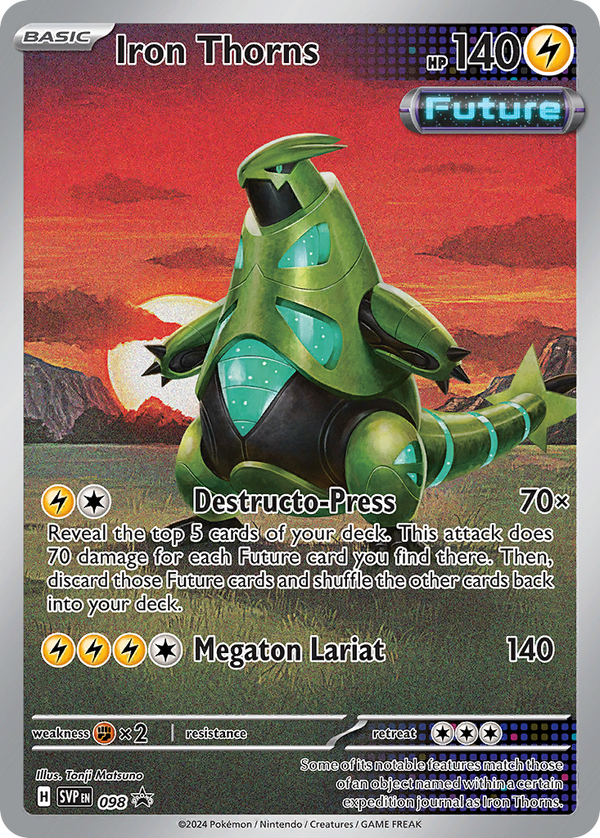 Iron Thorns - Scarlet & Violet Black Star Promos SET-98