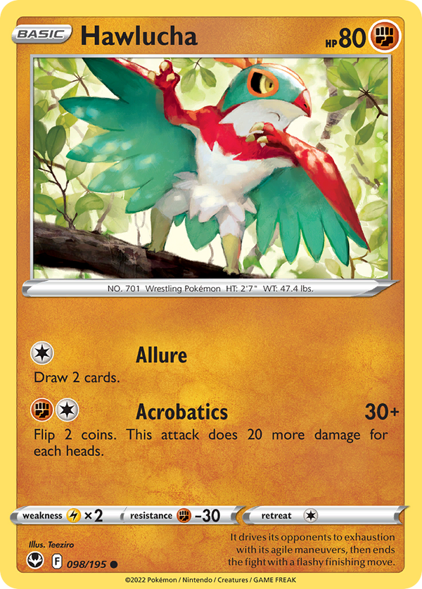 Hawlucha - Silver Tempest SET-98