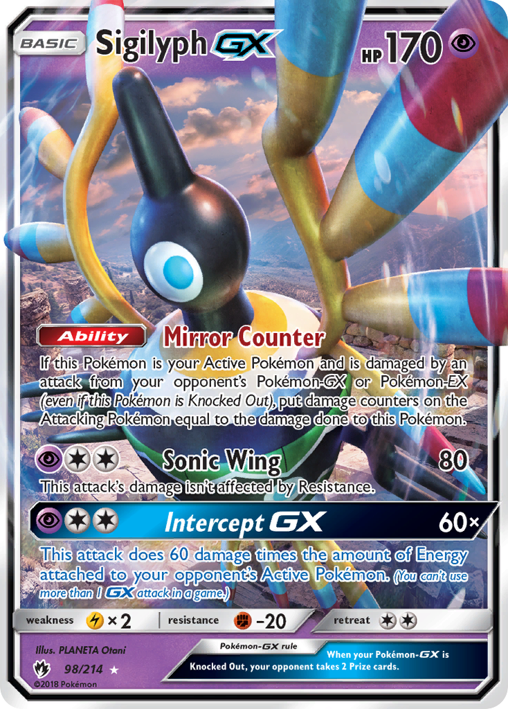 Sigilyph-GX - Lost Thunder SET-98
