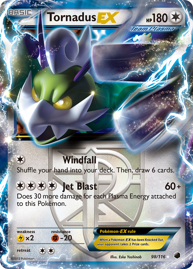 Tornadus-EX - Plasma Freeze SET-98