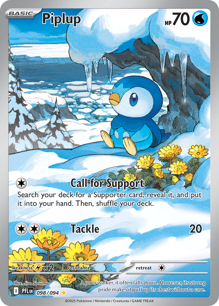 Piplup - Phantasmal Flames SET-98