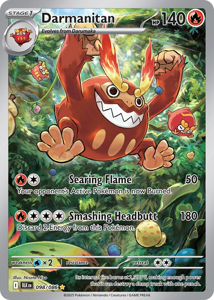 Darmanitan - Black Bolt SET-98