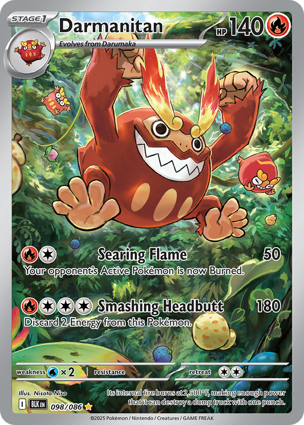 Darmanitan - Black Bolt SET-98