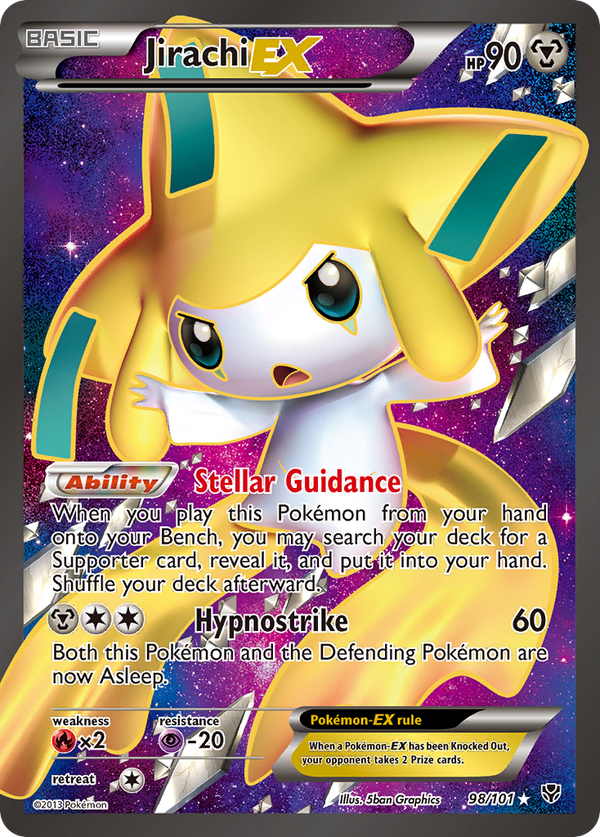 Jirachi-EX - Plasma Blast SET-98