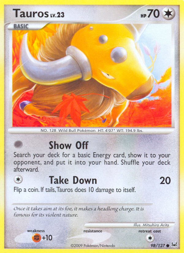 Tauros - Platinum SET-98
