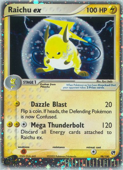 Raichu EX - Sandstorm SET-98