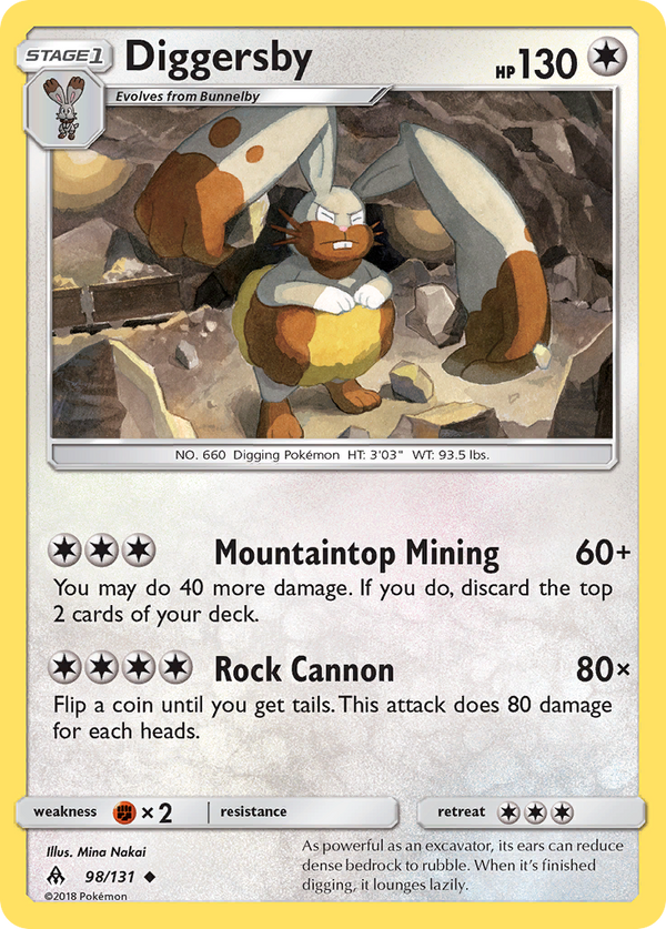 Diggersby - Forbidden Light SET-98