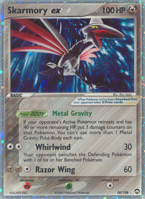 Skarmory EX - Power Keepers SET-98