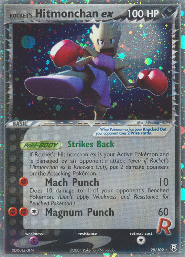 Rocket's Hitmonchan EX - Team Rocket Returns SET-98