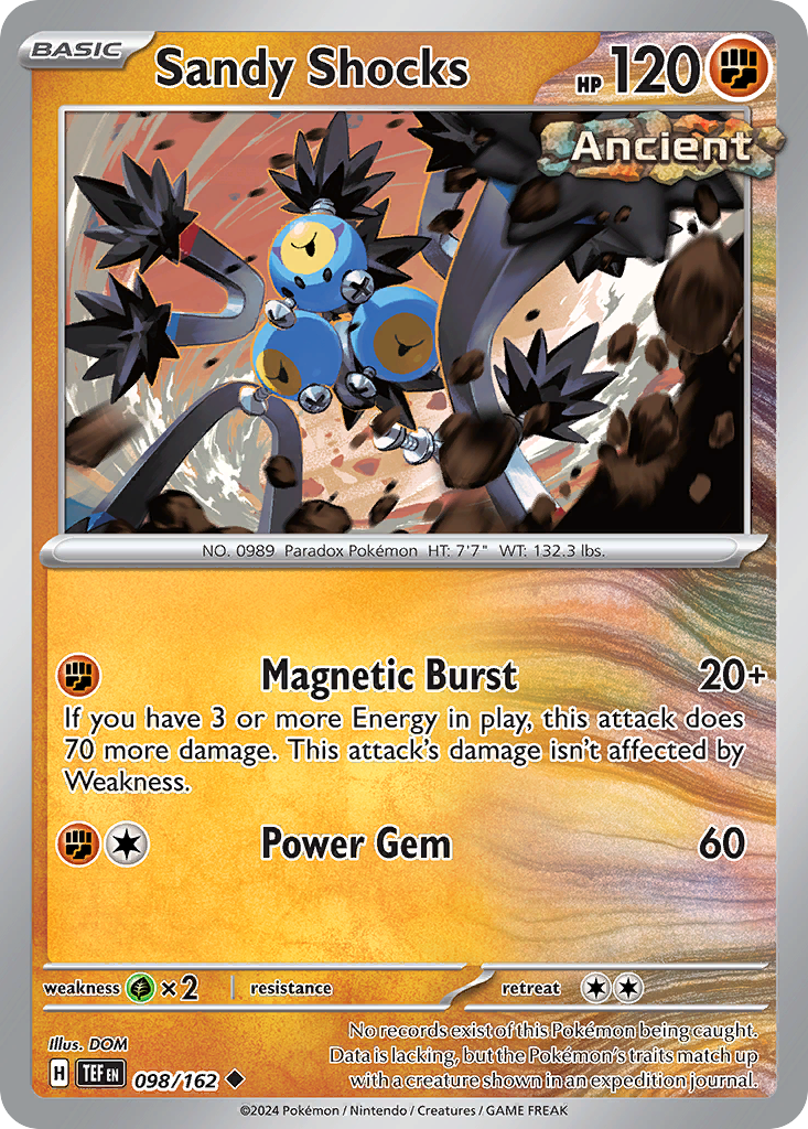 Sandy Shocks - Temporal Forces SET-98