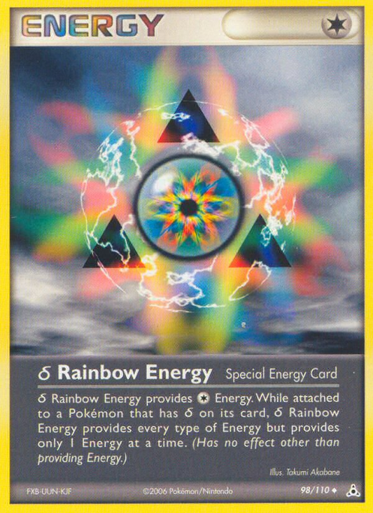 ? Rainbow Energy (Holon Phantoms SET) (Energy) (Special) (Uncommon) (PKM Holon Phantoms SET-110)