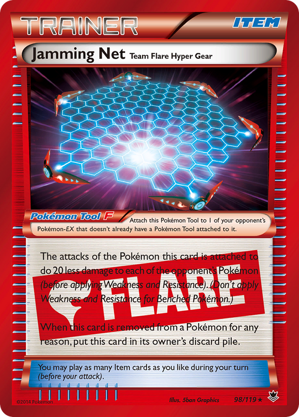 Jamming Net Team Flare Hyper Gear - Phantom Forces SET-98