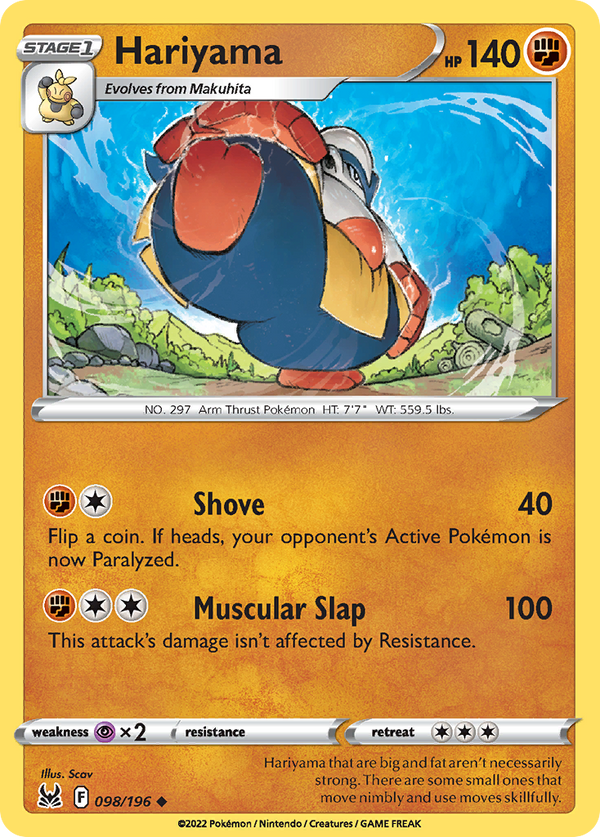 Hariyama - Lost Origin SET-98