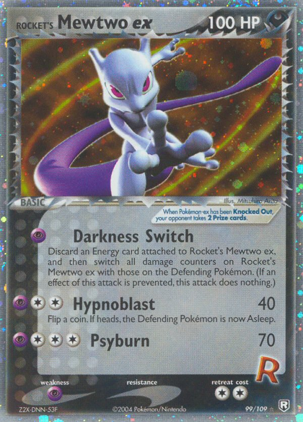 Rocket's Mewtwo EX - Team Rocket Returns SET-99