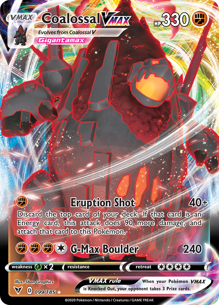Coalossal VMAX - Vivid Voltage SET-99