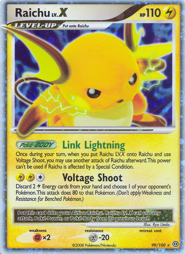 Raichu LV.X - Stormfront SET-99