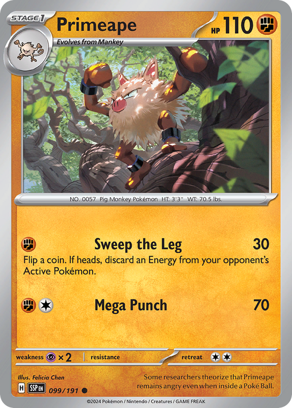 Primeape - Surging Sparks SET-99
