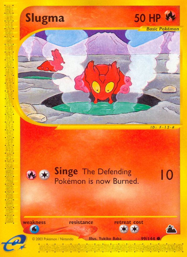 Slugma - Skyridge SET-99