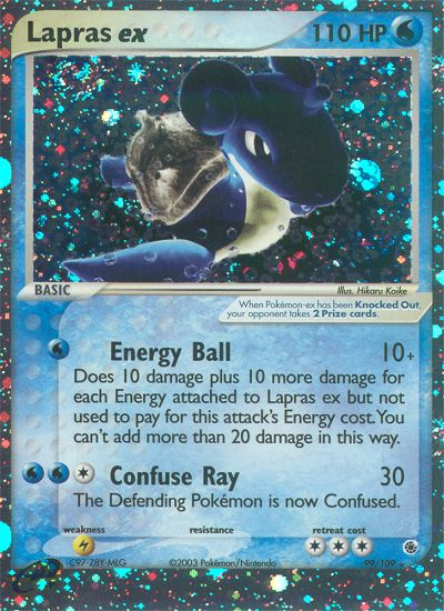 Lapras EX - Ruby & Sapphire SET-99