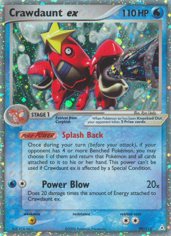 Crawdaunt EX - Holon Phantoms SET-99
