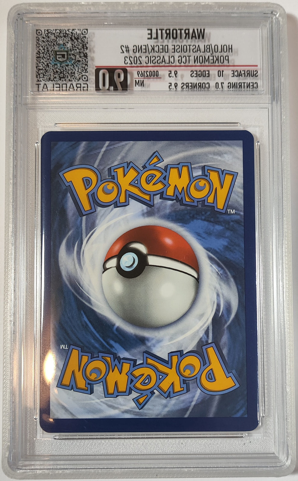 Wartortle Pokémon Trading Card Game Classic—Blastoise SET-002 — imagen del vendedor