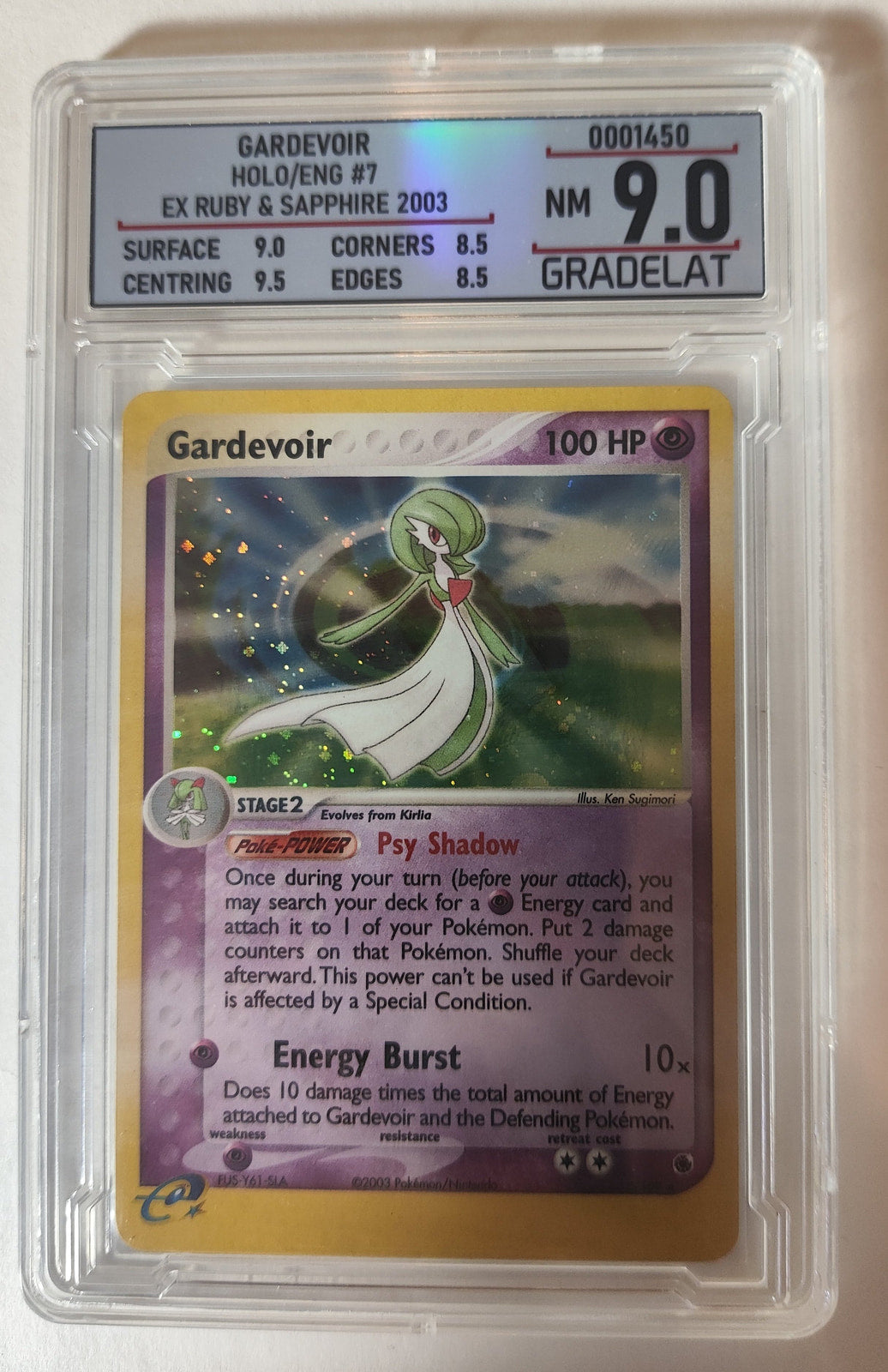Gardevoir Ruby & Sapphire SET-7 — imagen del vendedor
