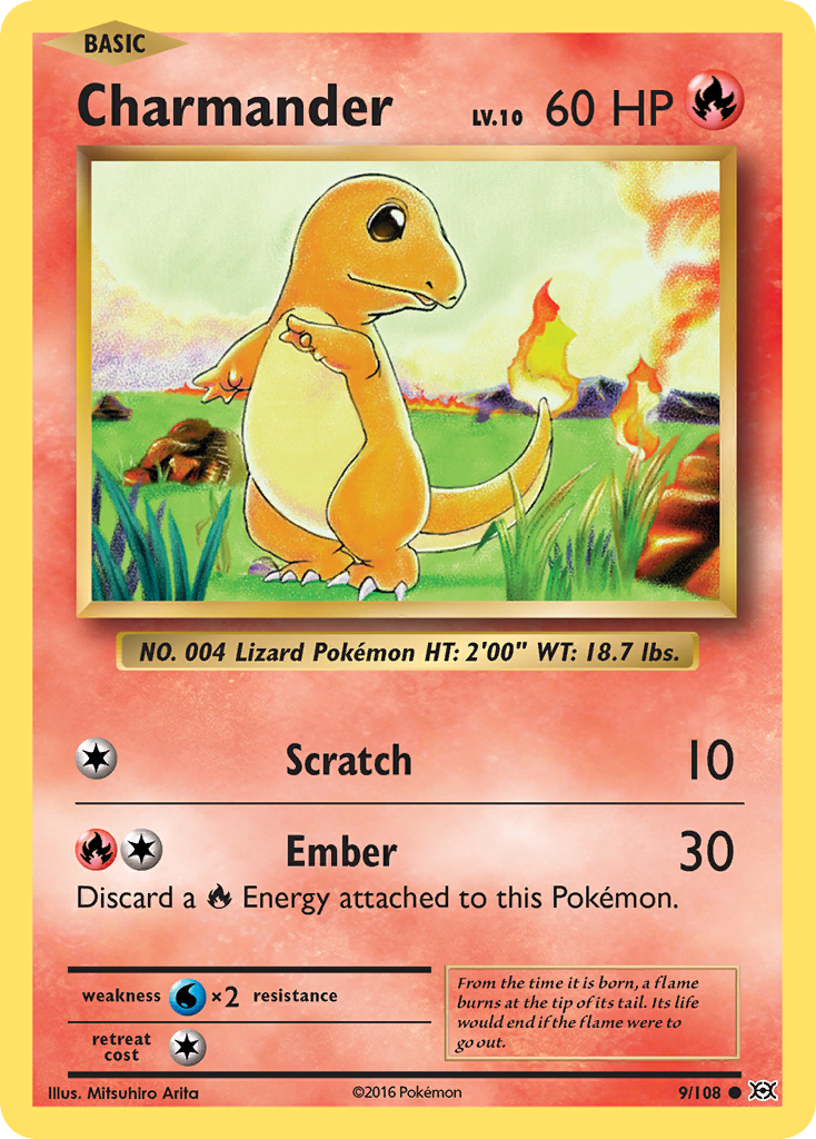 Charmander - Evolutions SET-9
