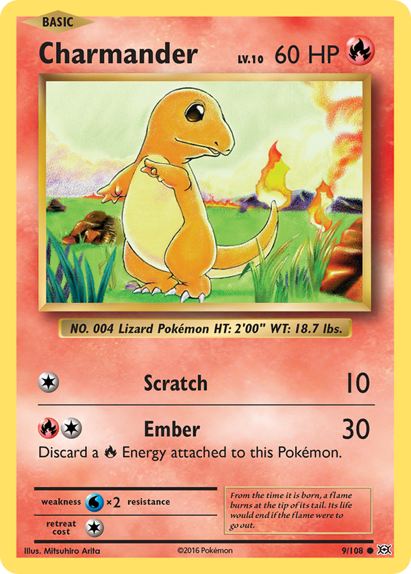 Charmander - Evolutions SET-9