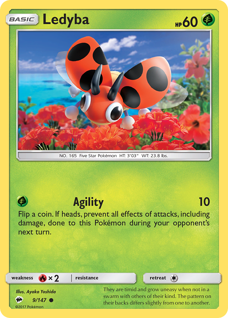 Ledyba - Burning Shadows SET-9