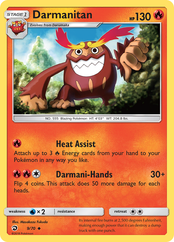 Darmanitan - Dragon Majesty SET-9