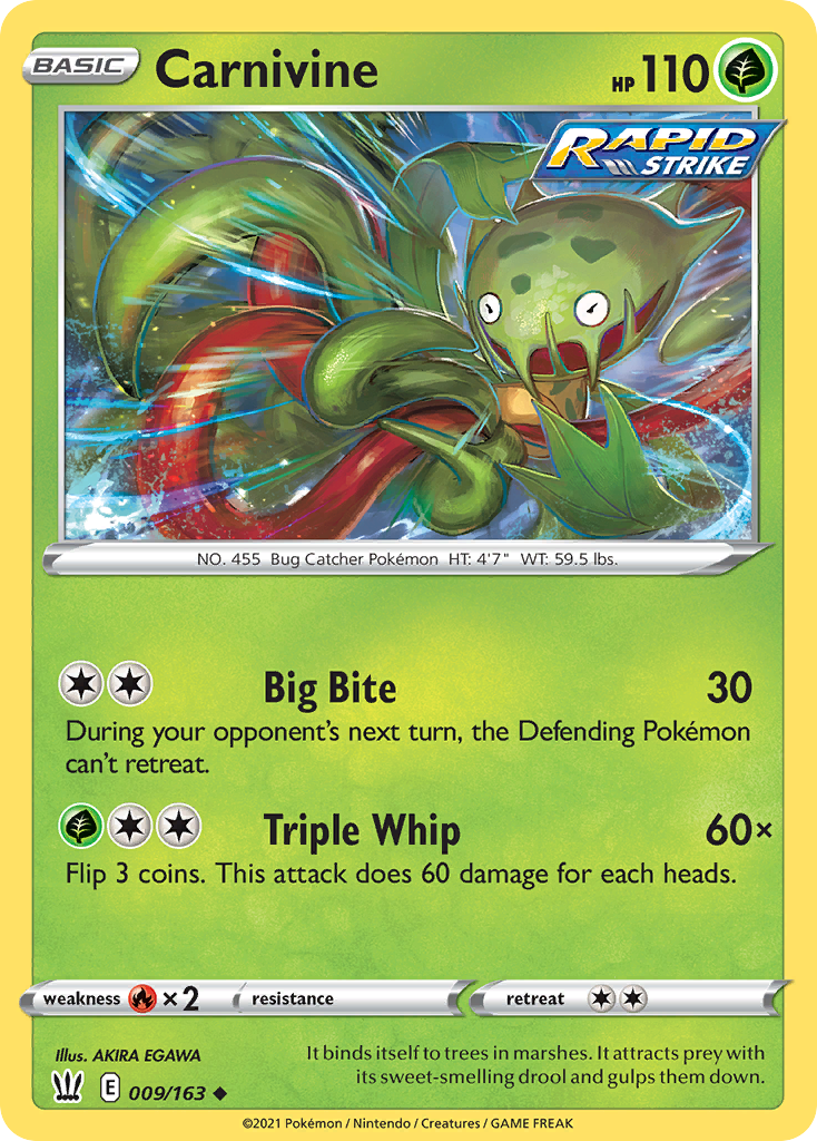 Carnivine - Battle Styles SET-9