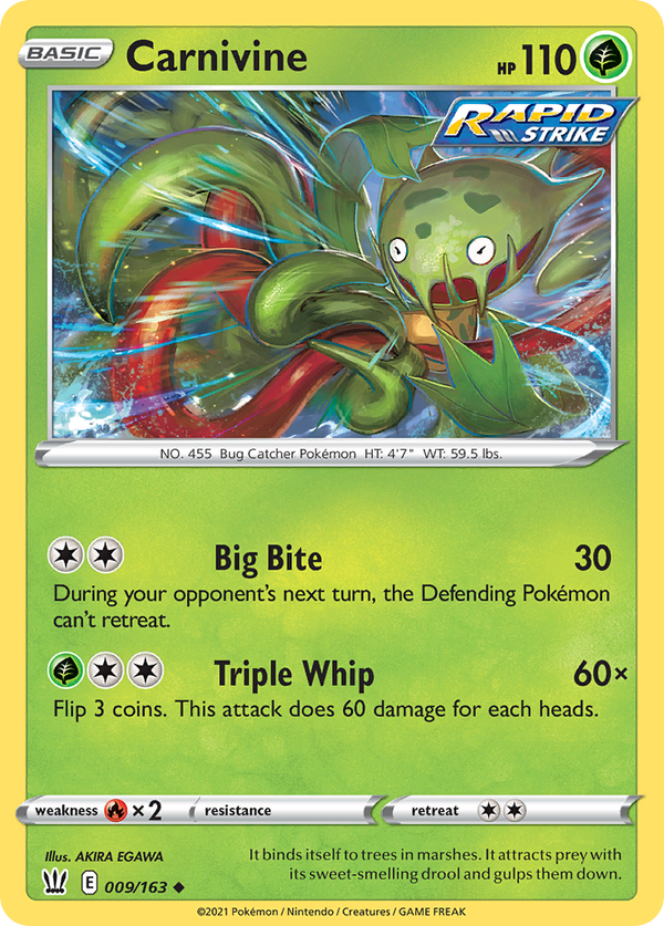 Carnivine - Battle Styles SET-9