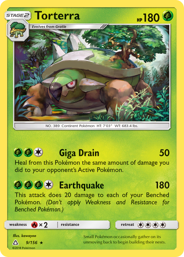 Torterra - Ultra Prism SET-9