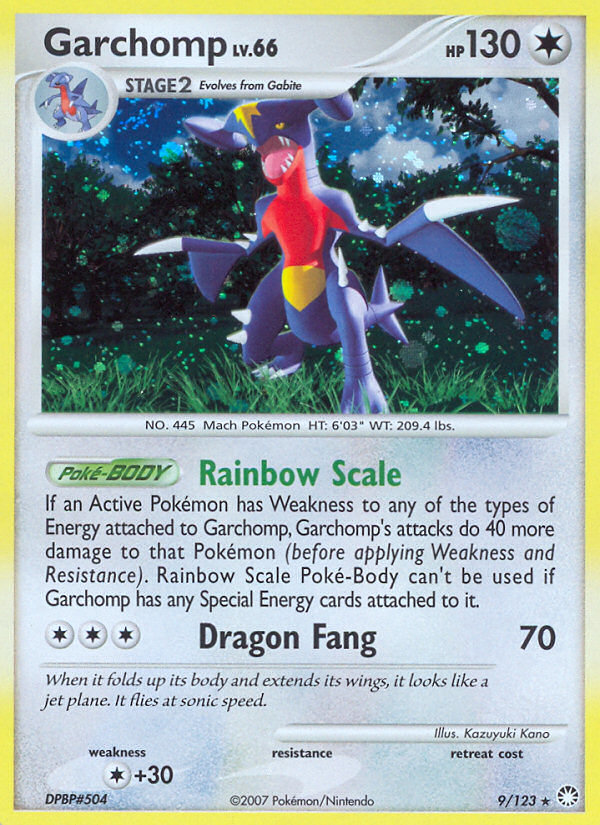 Garchomp - Mysterious Treasures SET-9