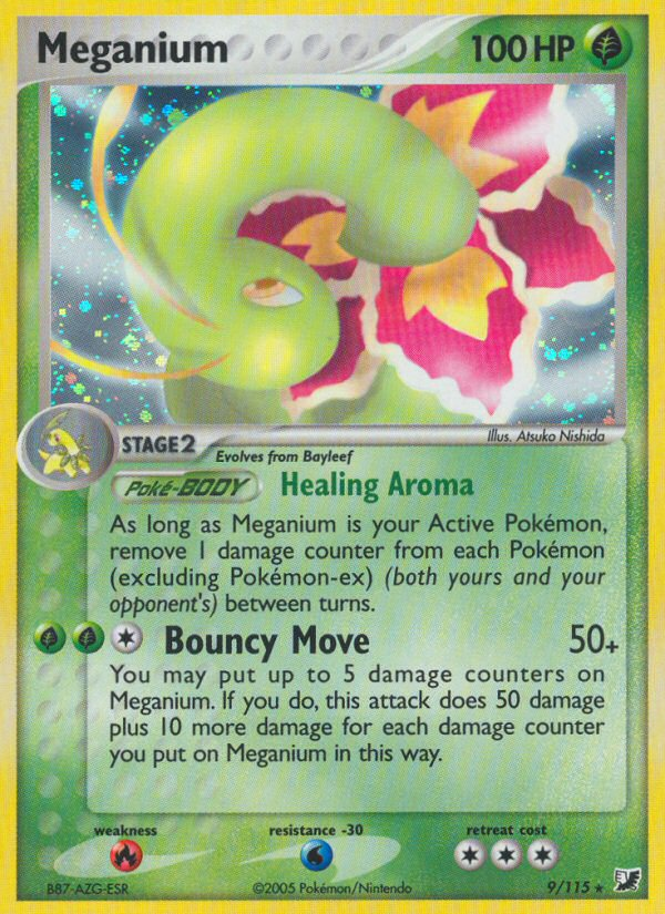 Meganium - Unseen Forces SET-9