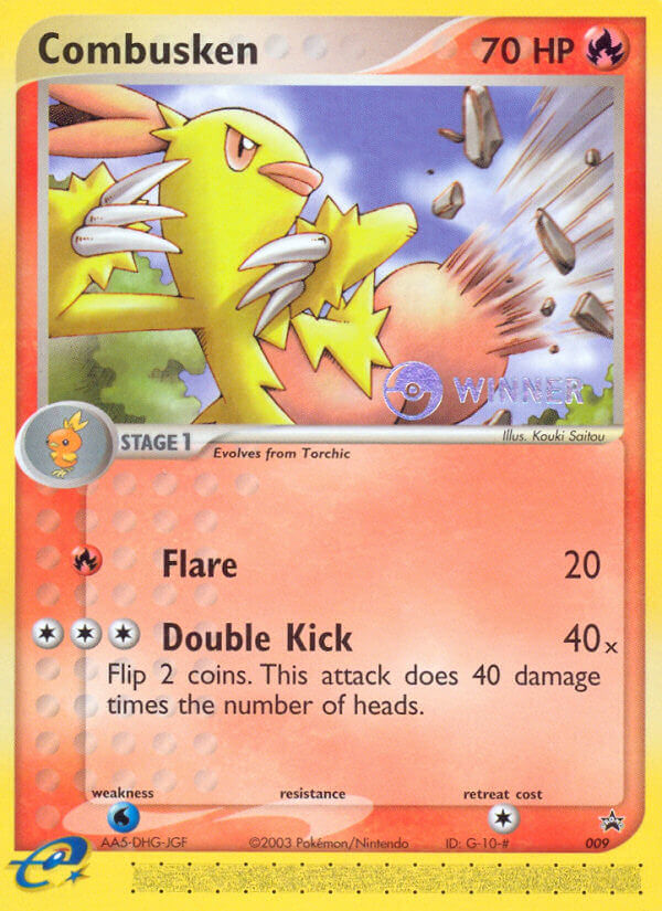Combusken - Nintendo Black Star Promos SET-9