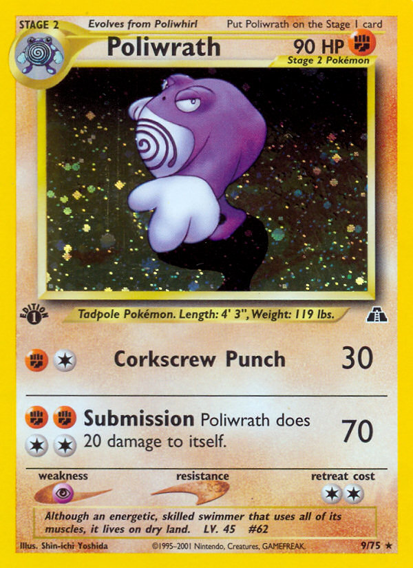 Poliwrath - Neo Discovery SET-9