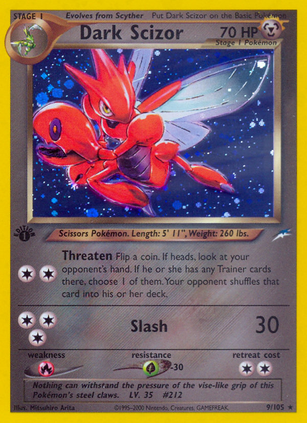 Dark Scizor - Neo Destiny SET-9